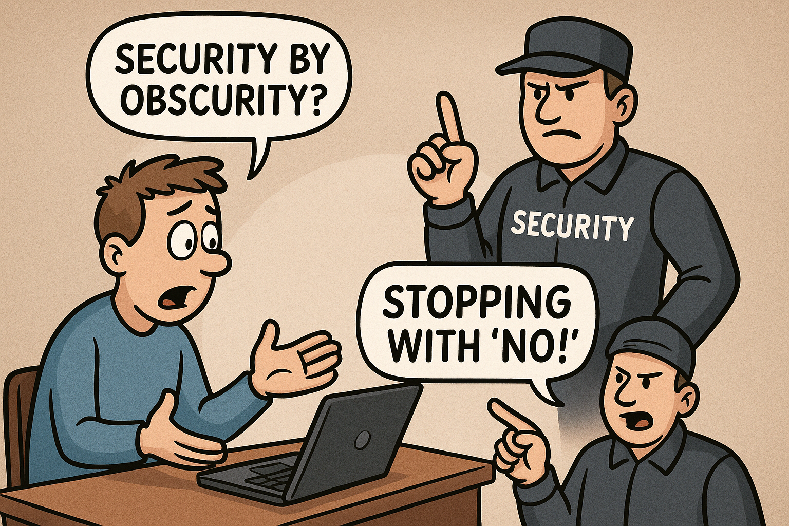 Security by obscurity? Stoppen met verbieden als reflex