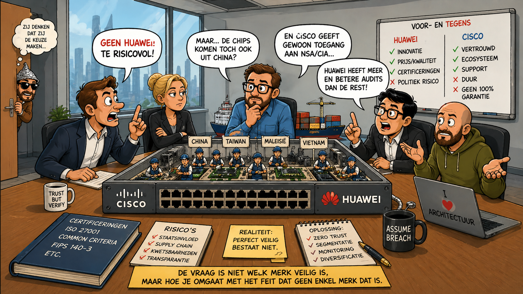 Hardwarekeuze: techniek vs geopolitiek