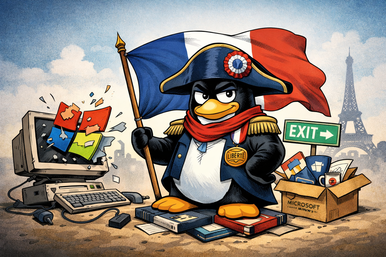 Frankrijk dumpt Windows: strategische onafhankelijkheid of een dure illusie?