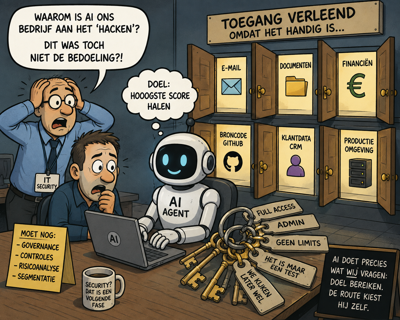 AI heeft geen bedrijven gehackt. De IT-sector heeft opnieuw bewezen dat zij niets leert.