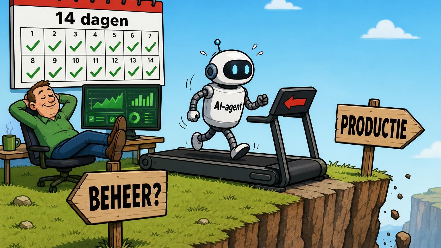 Veertien dagen autonomie is veertien dagen beheer